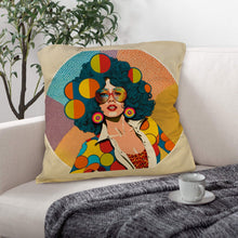 Load image into Gallery viewer, Disco Girl 3 Pillow Case Made in America