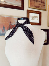 Load image into Gallery viewer, The Mini Polka Dot Wild Rag in Black