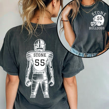 Load image into Gallery viewer, * CUSTOM * FOOTBALL / FRONT & BACK