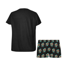 Load image into Gallery viewer, Indian Headdress Women's Western Short and Top Pajama Set