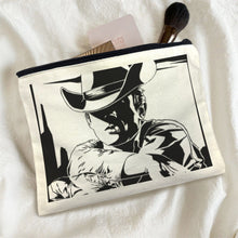 Load image into Gallery viewer, Baha Ranch Black White Cowboy Cosmetic Bag Pack of 5 Made in America