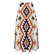 Load image into Gallery viewer, San Antonio Aztec Tiered Prairie Maxi Skirt