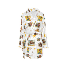 Load image into Gallery viewer, Vintage Cowgirl Collage Women's Western Bath Robe