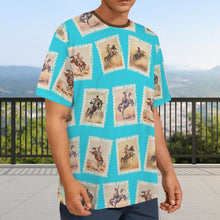 Load image into Gallery viewer, Baha Ranch Stamp Cowboy Oversized T Shirt