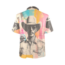 Load image into Gallery viewer, Baha Ranch Retro Pop Western Cool Cowboy Polo Shirt