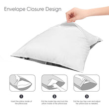 Load image into Gallery viewer, Baha Ranch Black White Desert Velvety Soft Pillow Case Made in America