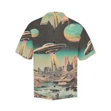 Load image into Gallery viewer, Baha Ranch Retro Pop Western Space Cowboy Camp Shirt