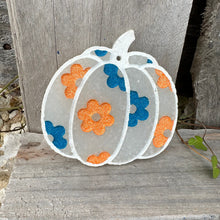 Load image into Gallery viewer, Fall Flower Pumpkin Car Freshie