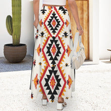 Load image into Gallery viewer, San Antonio Aztec Tiered Prairie Maxi Skirt