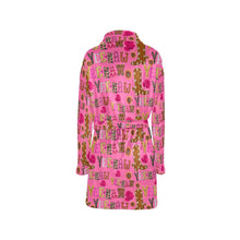 Load image into Gallery viewer, Pink Yeehaw Women's Western Bath Robe
