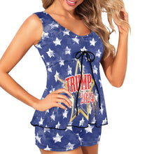 Load image into Gallery viewer, Trump Maga Tankini Top Shorts Set