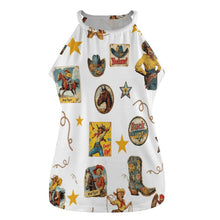 Load image into Gallery viewer, Vintage Cowgirl Collage Western Tank Top
