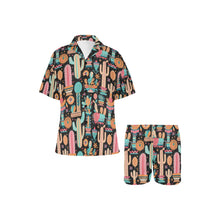 Load image into Gallery viewer, Cactus Obsessed Women's Western Pajama Set