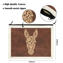 Load image into Gallery viewer, Tooled Donkey pack of of 5 bags Cosmetic Bag Made in America