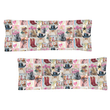 Load image into Gallery viewer, Baha Ranch Painted Cowgirl Western Body Pillow Cover Made in America