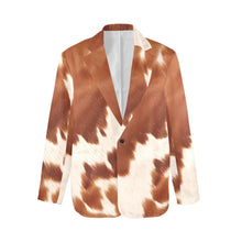 Load image into Gallery viewer, Cowhide Print blazer