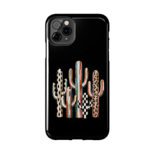 Load image into Gallery viewer, Boho Cactus Trio Phone Case | Tough Phone Case