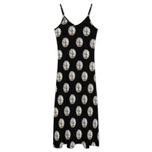 Load image into Gallery viewer, Turquoise Silver Concho Maxi Dress