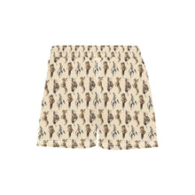 Load image into Gallery viewer, Women's Vintage Cowgirl Beach Board Shorts