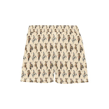Load image into Gallery viewer, Women's Vintage Cowgirl Beach Board Shorts