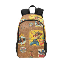 Load image into Gallery viewer, Vintage Cowgirl Collage Backpack