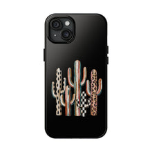 Load image into Gallery viewer, Boho Cactus Trio Phone Case | Tough Phone Case