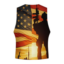 Load image into Gallery viewer, Sunrise Patriot Men's Vest