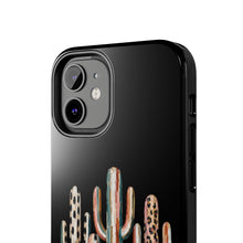 Load image into Gallery viewer, Boho Cactus Trio Phone Case | Tough Phone Case