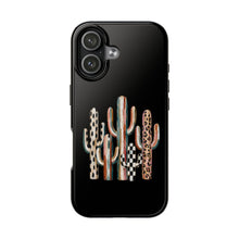 Load image into Gallery viewer, Boho Cactus Trio Phone Case | Tough Phone Case