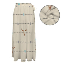 Load image into Gallery viewer, Baha Ranch Barbed Wire Swim Beach Skirt Coverup