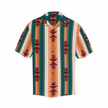 Load image into Gallery viewer, Cocoa Aztec Men's Western Camp Shirt