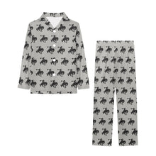 Load image into Gallery viewer, Black Bronc Boy's Western Pajama Set