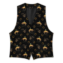 Load image into Gallery viewer, Baha Ranch Rodeo Cowboy Men's Sleeveless Suit Vest