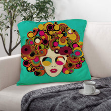 Load image into Gallery viewer, Disco Girl Pillow Case Made In America