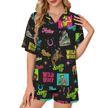 Load image into Gallery viewer, Baha Ranch The Last Roundup Short Pajama Set Made in America