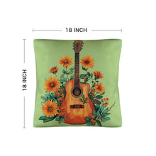 Load image into Gallery viewer, Retro Guitar Pillow Case Made in America