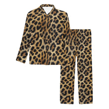 Load image into Gallery viewer, Baha Ranch Retro Pop Western Leopard Cowboy Pajamas