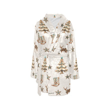 Load image into Gallery viewer, Christmas Spirit Fleece Robe