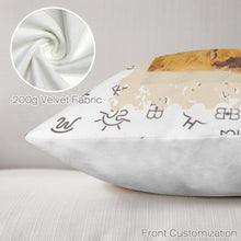 Load image into Gallery viewer, Baha Ranch Stamped Rodeo 2 Velvety Soft Pillow Case Made in America
