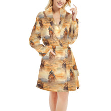 Load image into Gallery viewer, Canyon Drive Women's Western Bath Robe