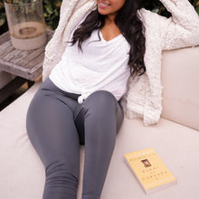 Load image into Gallery viewer, Solid Carbon Grey Hot Pant