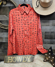 Load image into Gallery viewer, Rust Brands Unisex Western Button Up Shirt