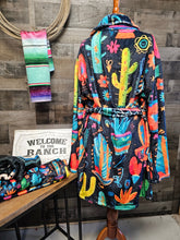 Load image into Gallery viewer, Crazy Cactus Lady Western Bath Robe
