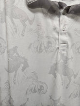 Load image into Gallery viewer, Shadow Bronc Men's Western Polo Shirt