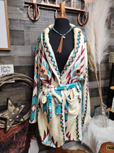 Load image into Gallery viewer, Taos Aztec Women's Bath Robe