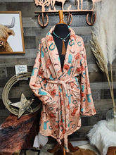 Load image into Gallery viewer, Totally Western Women's Western Bath Robe