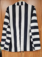 Load image into Gallery viewer, BeetleJuice Prison Stripe Blazer Women's