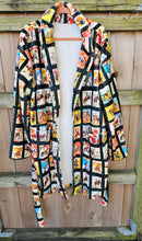 Load image into Gallery viewer, Vintage Cowboy Collage Western Robe