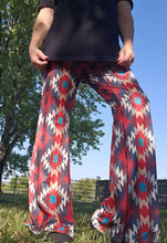 Load image into Gallery viewer, Sedona Aztec Flare Pants