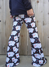 Load image into Gallery viewer, Vegas Casino Gambling Flare Pants